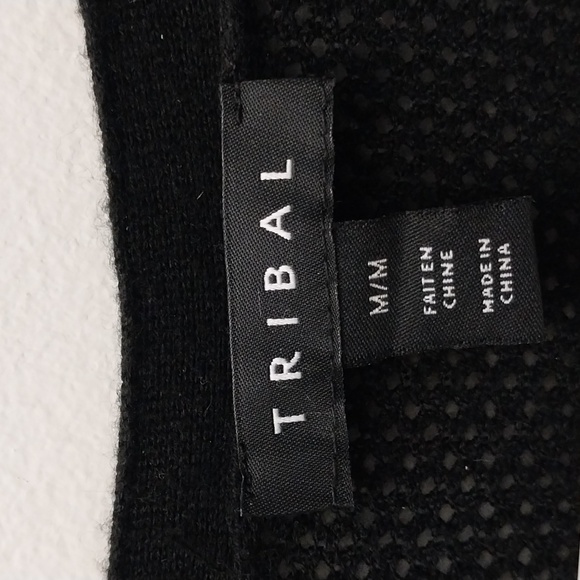 Tribal Cardigan knitwear for Women sz Medium in Black - Picture 2 of 12